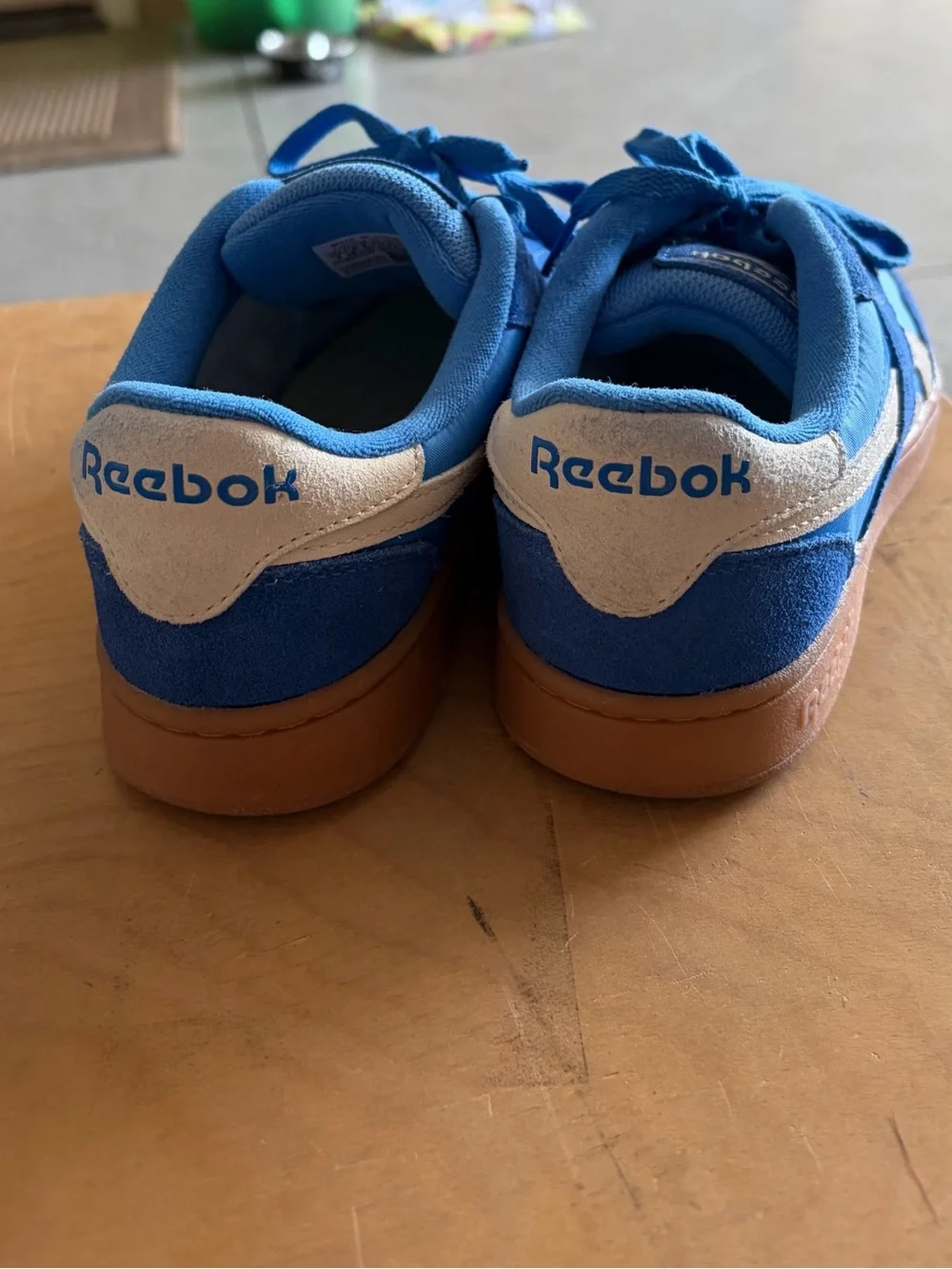 Reebok Blue & White Casual Sneakers